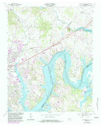 Download a high-resolution, GPS-compatible USGS topo map for Hendersonville, TN (1983 edition)