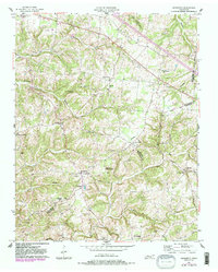 Download a high-resolution, GPS-compatible USGS topo map for Henrietta, TN (1983 edition)