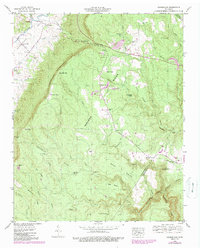 Download a high-resolution, GPS-compatible USGS topo map for Henson Gap, TN (1989 edition)