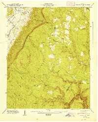 Download a high-resolution, GPS-compatible USGS topo map for Henson Gap, TN (1947 edition)