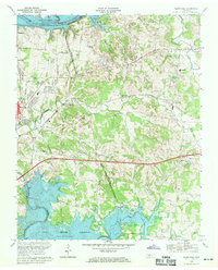 preview thumbnail of historical topo map of Davidson County, TN in 1968