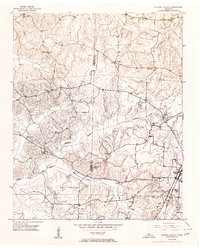 Download a high-resolution, GPS-compatible USGS topo map for Hickory Valley, TN (1980 edition)