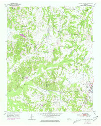 Download a high-resolution, GPS-compatible USGS topo map for Hickory Valley, TN (1981 edition)