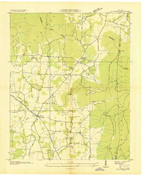 Download a high-resolution, GPS-compatible USGS topo map for Hillsboro, TN (1936 edition)