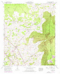 Download a high-resolution, GPS-compatible USGS topo map for Hillsboro, TN (1976 edition)