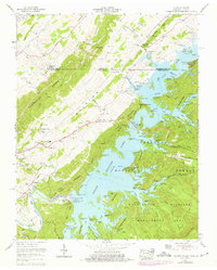 Download a high-resolution, GPS-compatible USGS topo map for Holston Valley, TN (1975 edition)