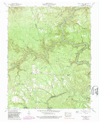 preview thumbnail of historical topo map of Scott County, TN in 1952