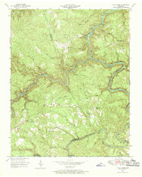 Download a high-resolution, GPS-compatible USGS topo map for Honey Creek, TN (1970 edition)