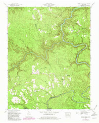 Download a high-resolution, GPS-compatible USGS topo map for Honey Creek, TN (1980 edition)