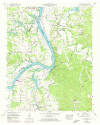 Download a high-resolution, GPS-compatible USGS topo map for Hookers Bend, TN (1974 edition)