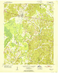 Download a high-resolution, GPS-compatible USGS topo map for Hornsby, TN (1951 edition)