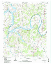 preview thumbnail of historical topo map of Wilson County, TN in 1994