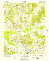 Download a high-resolution, GPS-compatible USGS topo map for Huntingdon, TN (1957 edition)