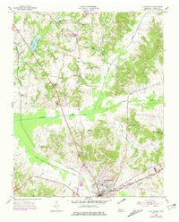 Download a high-resolution, GPS-compatible USGS topo map for Huntingdon, TN (1981 edition)