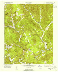 Download a high-resolution, GPS-compatible USGS topo map for Huntsville, TN (1955 edition)