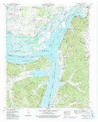 Download a high-resolution, GPS-compatible USGS topo map for Hustburg, TN (1992 edition)