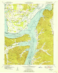 preview thumbnail of historical topo map of Humphreys County, TN in 1949