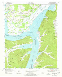 Download a high-resolution, GPS-compatible USGS topo map for Hustburg, TN (1978 edition)