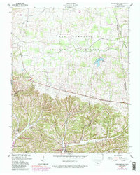 preview thumbnail of historical topo map of Stewart County, TN in 1957
