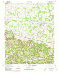 Download a high-resolution, GPS-compatible USGS topo map for Indian Mound, TN (1980 edition)