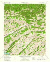 Download a high-resolution, GPS-compatible USGS topo map for Indian Springs, TN (1961 edition)