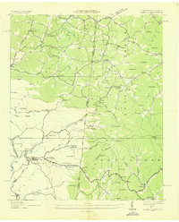 Download a high-resolution, GPS-compatible USGS topo map for Isabella, TN (1936 edition)