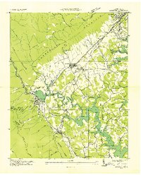 Download a high-resolution, GPS-compatible USGS topo map for Jacksboro, TN (1936 edition)