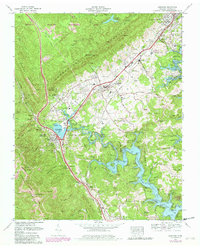 Download a high-resolution, GPS-compatible USGS topo map for Jacksboro, TN (1980 edition)