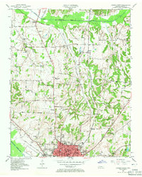 Download a high-resolution, GPS-compatible USGS topo map for Jackson North, TN (1971 edition)