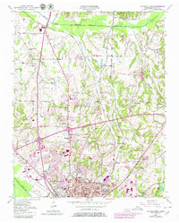 Download a high-resolution, GPS-compatible USGS topo map for Jackson North, TN (1980 edition)