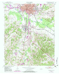 Download a high-resolution, GPS-compatible USGS topo map for Jackson South, TN (1983 edition)
