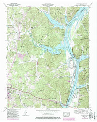 Download a high-resolution, GPS-compatible USGS topo map for Jeannette, TN (1987 edition)