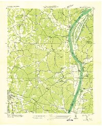 Download a high-resolution, GPS-compatible USGS topo map for Jeannette, TN (1936 edition)