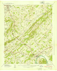1939 Map of Jefferson City