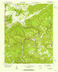 Download a high-resolution, GPS-compatible USGS topo map for Jellico East, TN (1955 edition)