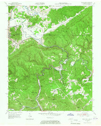 Download a high-resolution, GPS-compatible USGS topo map for Jellico East, TN (1967 edition)