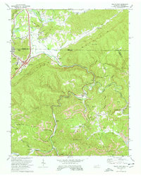 Download a high-resolution, GPS-compatible USGS topo map for Jellico East, TN (1978 edition)
