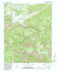Download a high-resolution, GPS-compatible USGS topo map for Jellico East, TN (1983 edition)