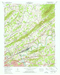 Download a high-resolution, GPS-compatible USGS topo map for John Sevier, TN (1978 edition)