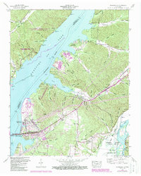 Download a high-resolution, GPS-compatible USGS topo map for Johnsonville, TN (1988 edition)