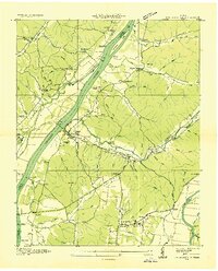 1936 Map of Johnsonville