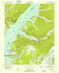 Download a high-resolution, GPS-compatible USGS topo map for Johnsonville, TN (1952 edition)