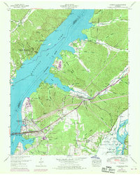 Download a high-resolution, GPS-compatible USGS topo map for Johnsonville, TN (1970 edition)