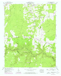 Download a high-resolution, GPS-compatible USGS topo map for Jones Knob, TN (1976 edition)