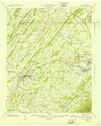 1939 Map of Jonesboro
