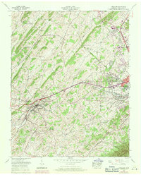 Download a high-resolution, GPS-compatible USGS topo map for Jonesboro, TN (1971 edition)