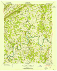 Download a high-resolution, GPS-compatible USGS topo map for Joppa, TN (1954 edition)