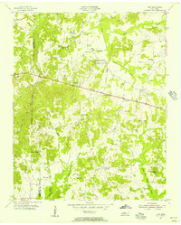 preview thumbnail of historical topo map of Henderson County, TN in 1955