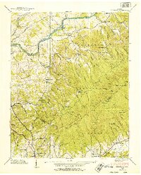 Download a high-resolution, GPS-compatible USGS topo map for Keenburg, TN (1952 edition)