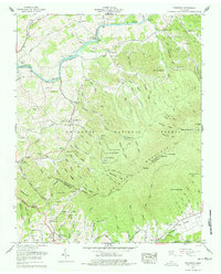 Download a high-resolution, GPS-compatible USGS topo map for Keenburg, TN (1977 edition)